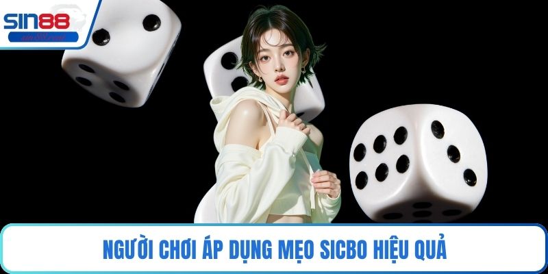 Người chơi áp dụng mẹo Sicbo hiệu quả